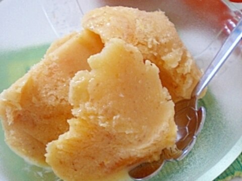 生クリーム不要 柿アイスクリーム